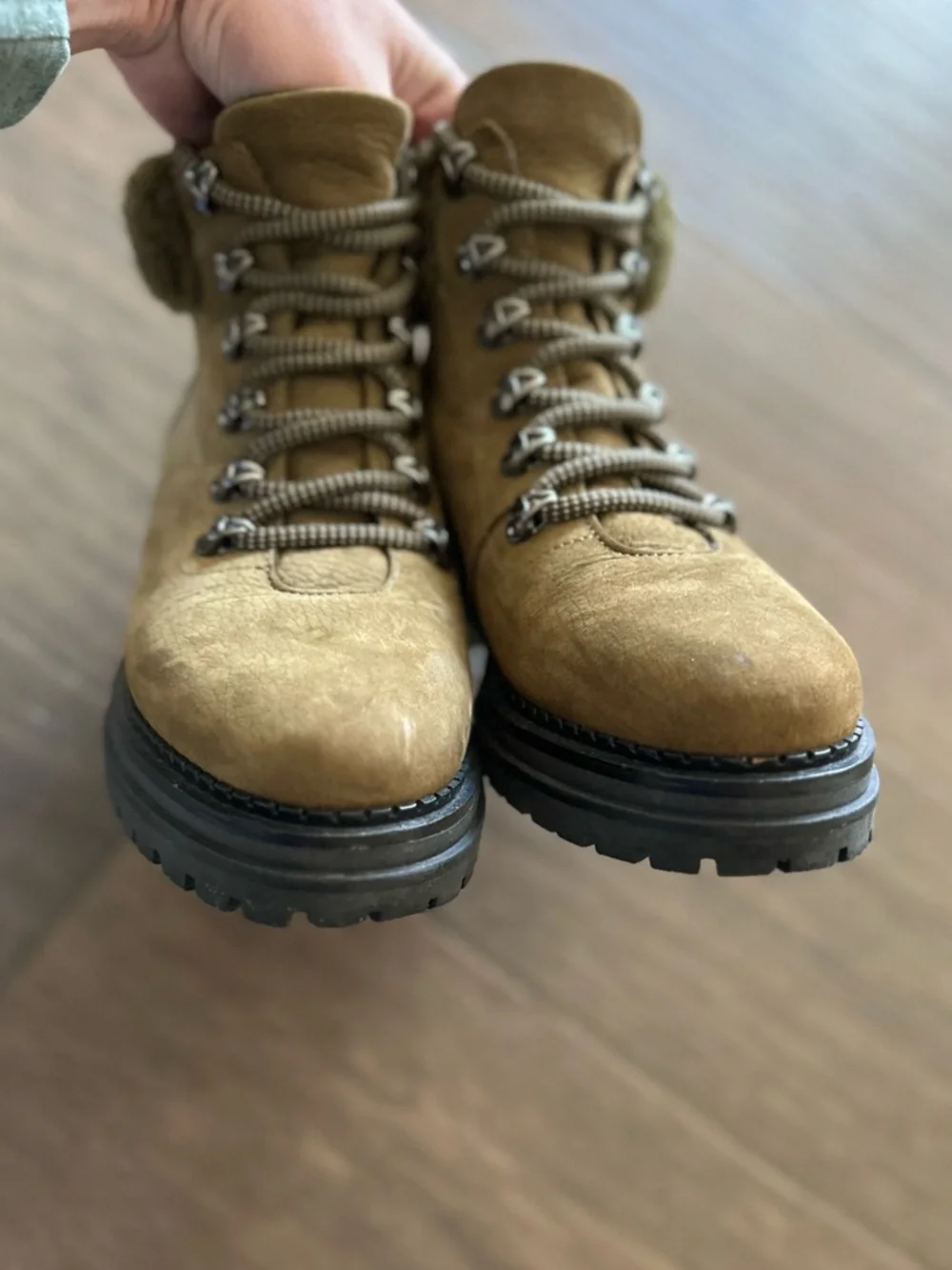 M. Gemi Alpi boots size 39.5 Olive